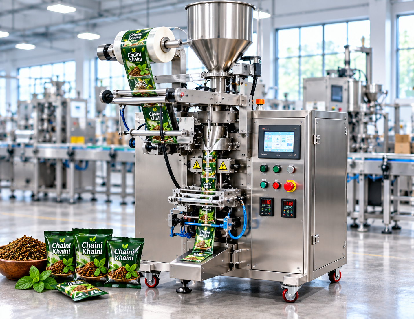 Chaini Khaini Herbal Pouch Packaging Machine