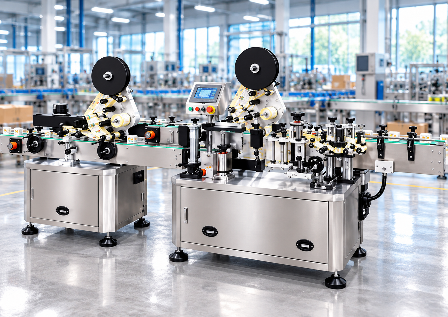 Snus Can Wrap Around Labelling Machine
