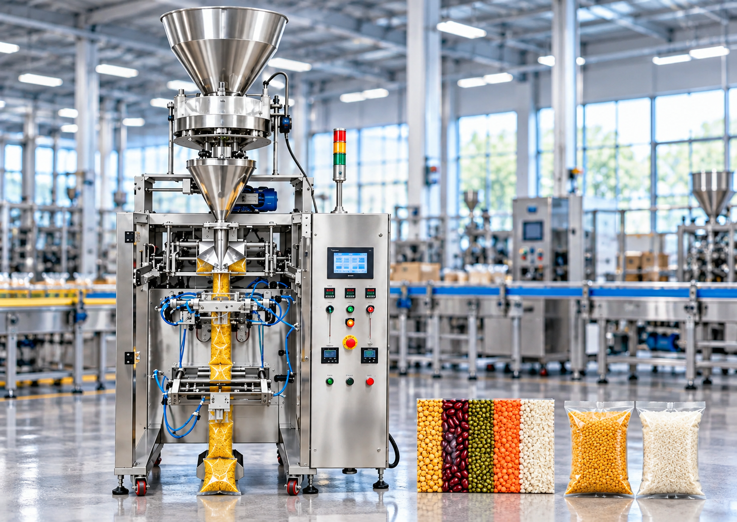 Collar Type Volumetric Cup Filler Machine