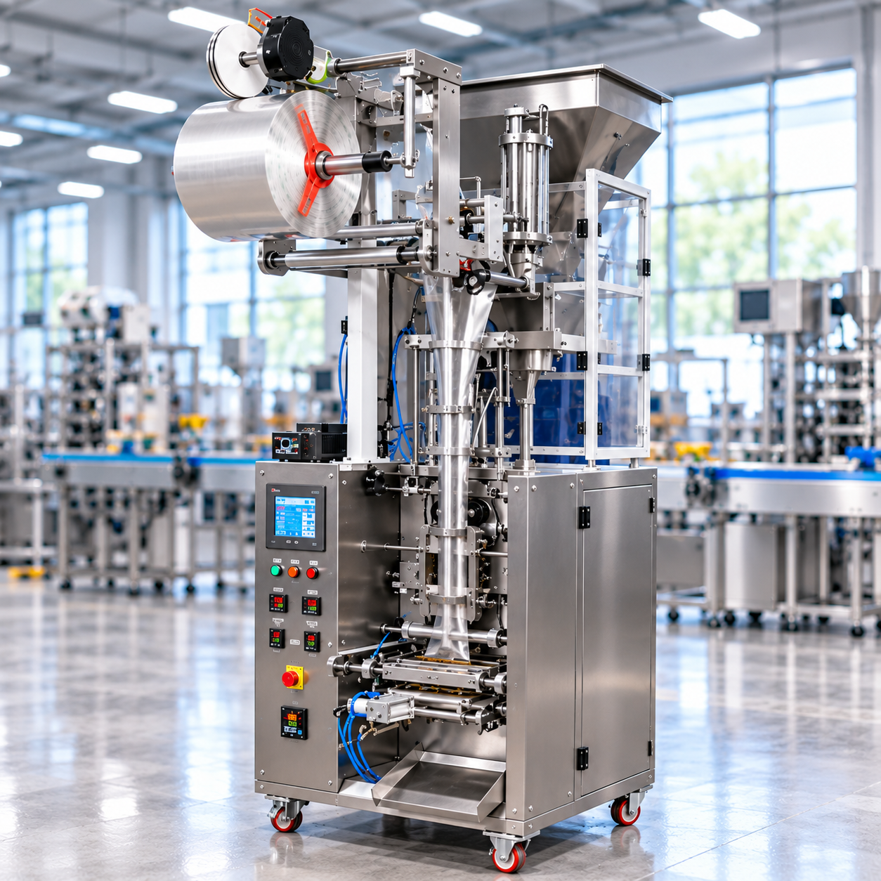 Pneumatic Pouch Packing Machine